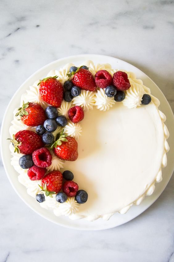 Berry Chantilly Cake Recipe for Easter day 2024 - Angie's Pizza