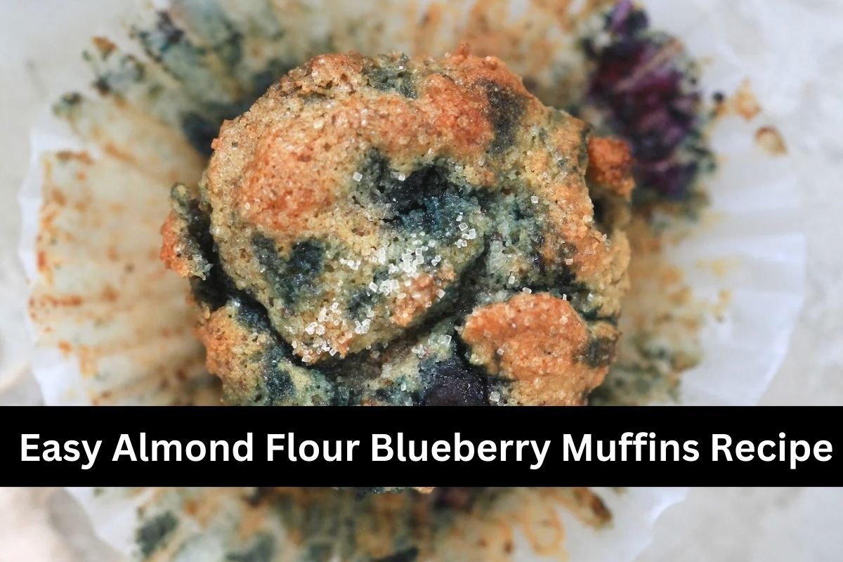 Easy Almond Flour Blueberry Muffins Recipe