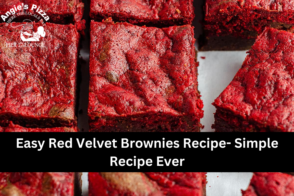 Easy Red Velvet Brownies Recipe- Simple Recipe Ever