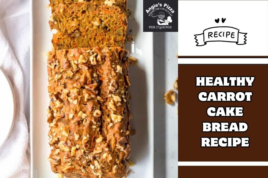 Healthy Carrot Cake Bread Recipe