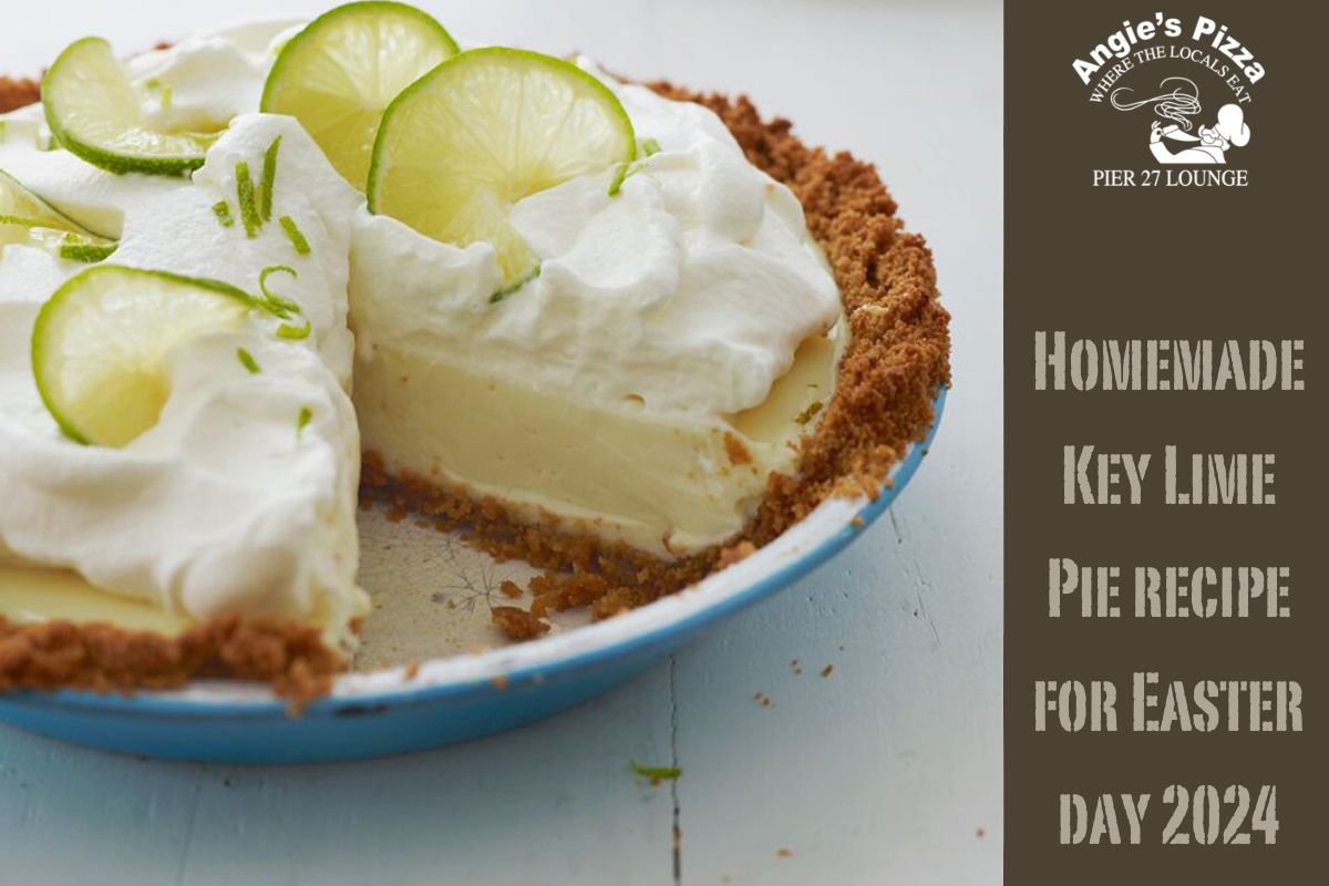 Homemade Key Lime Pie recipe for Easter day 2024