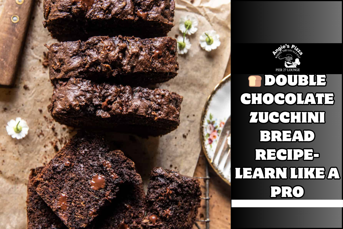 🍞 Double Chocolate Zucchini Bread Recipe- Learn Like a Pro