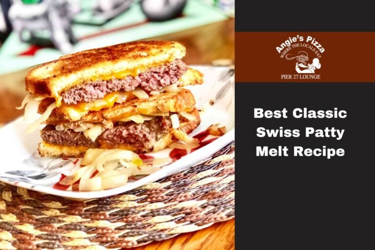 Best Classic Swiss Patty Melt Recipe