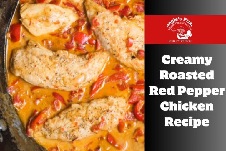 Creamy Roasted Red Pepper Chicken Recipe