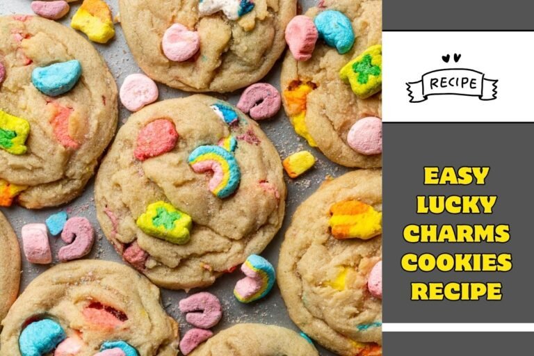 Easy Lucky Charms Cookies Recipe