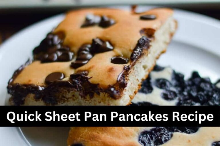 Quick Sheet Pan Pancakes Recipe