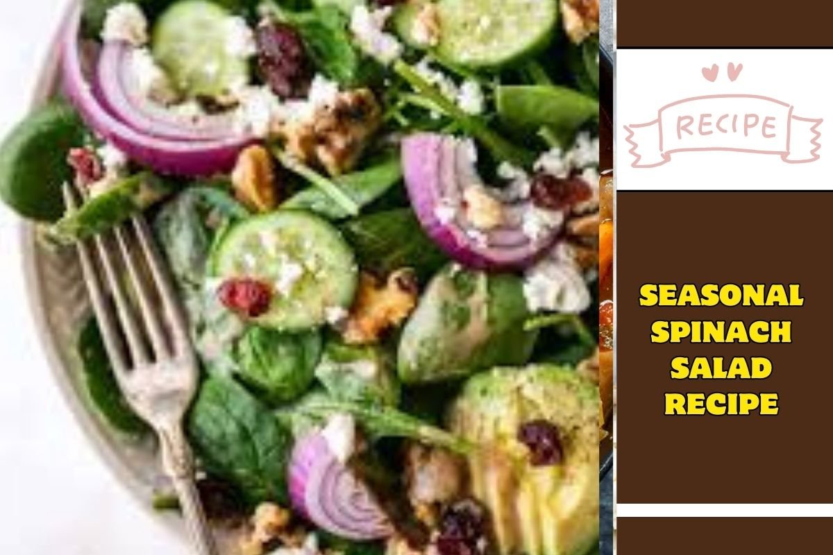 Seasonal Spinach Salad Toppings